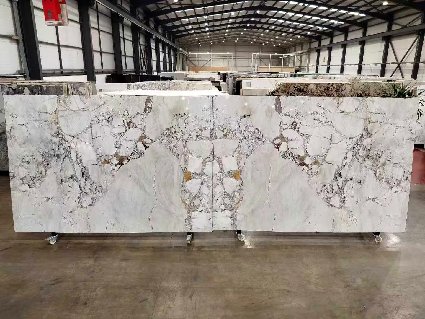 Bossa Nova: real slab in our warehouse