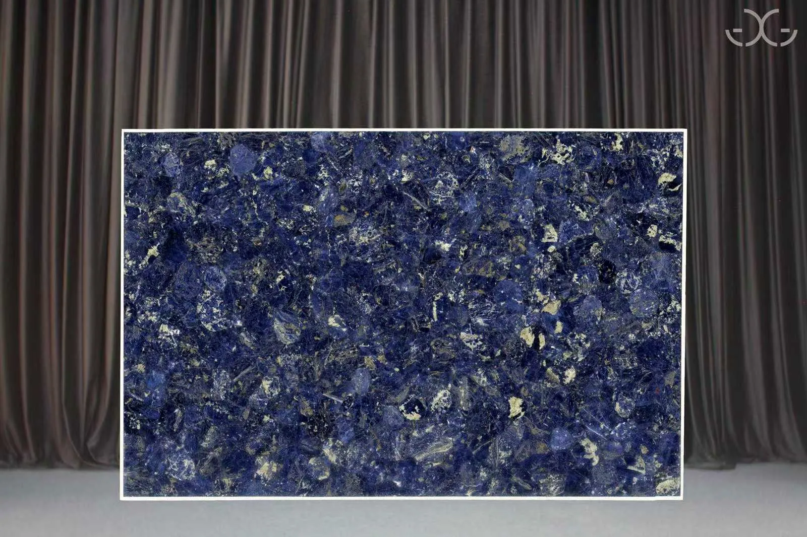 Sodalite: real slab in our warehouse